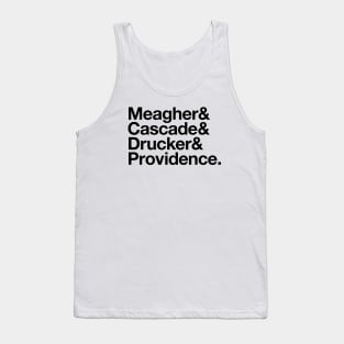 State Of Decay Helvetica Light: Meagher Cascade Drucker Providence Tank Top